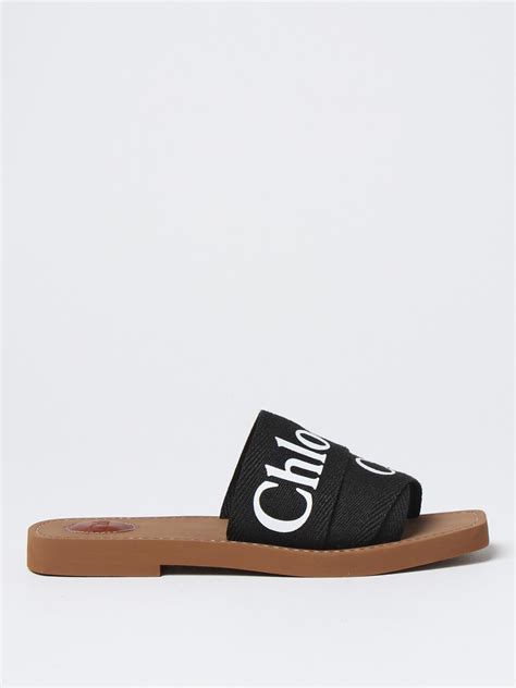 chloe flat mule|chloe sliders women.